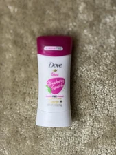 Dove Teens Deodorant Stick Strawberry Sparkle, for Gentle Underarm Care -48-Hour