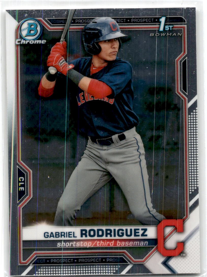 2021 Bowman Chrome BASEBALL Prospects Gabriel Rodriguez #BCP-180