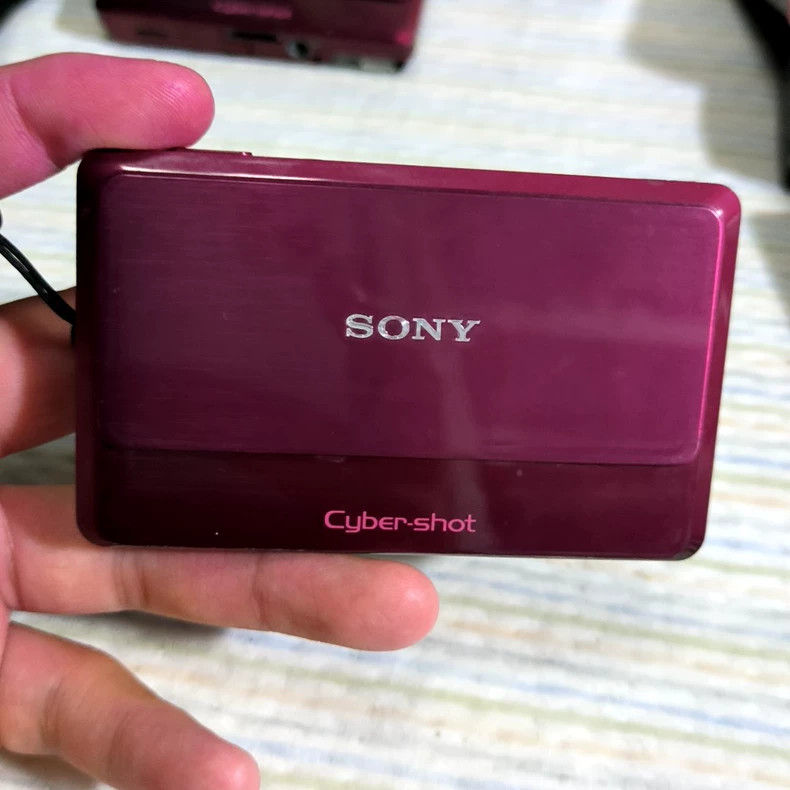 Sony Cyber-shot DSC-TX7 Pink 10MP Digital Camera 4x Zoom English 85%new