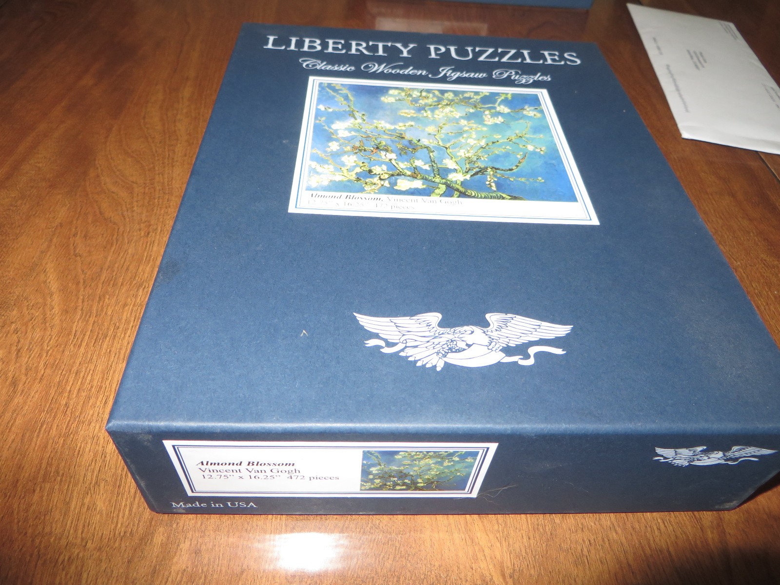 liberty wooden jigsaw puzzles Almond Blossom Complete 472 pieces