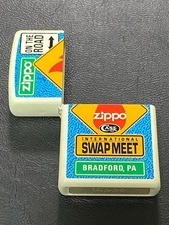 Zippo Swap Meet White Outer Case 2015 Rare Unused