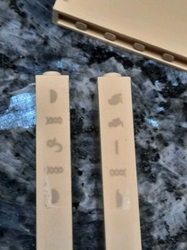 Lego Indiana Jones The Lost Tomb (7621) - Tan Panels 1x6x5 w/ Star Wars Sticker