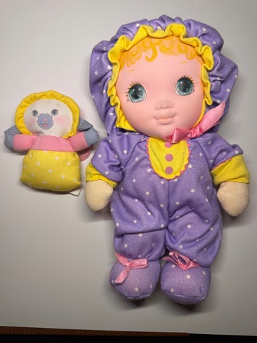 1986 Playskool Jammie Pies Pittipin with Friskers Rattle Companion