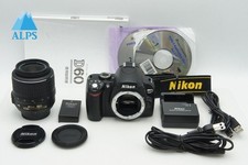 1,060 shots Nikon D60 10.2MP Digital Camera Body w/AF-S 18-55mm VR 260114v