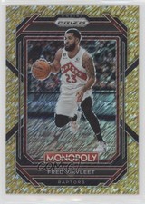 2022-23 Panini Prizm Monopoly Gold Money Shimmer 464/500 Fred VanVleet #83 18gn