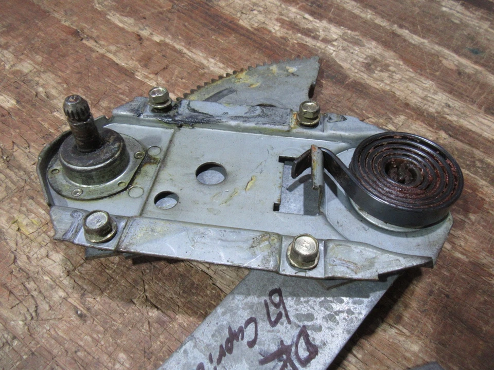 Chevrolet Impala Caprice 1967 4 puertas techo rígido puerta ventana regulador manivela DR Foto 2 de 3