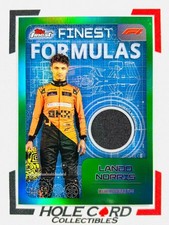 LANDO NORRIS 2024 Topps Finest Formula 1 F1 #FF-NOR Relic Relics Green 02/50