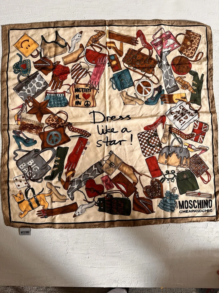 25+ Moschino Silk Scarves & Wraps for Women for sale | Updated Oct