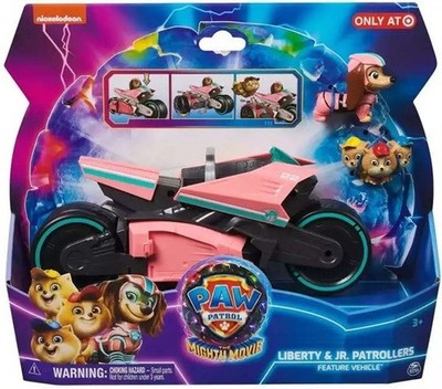 Paw Patrol Liberty & Poms Toy Vehicle Playset, Liberty & Jr. Patrollers Vehicle 