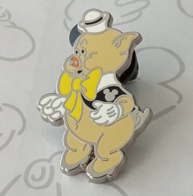 Fifer Pig Three Little Pigs 2019 Hidden Mickey DLR Disney Pin 138870