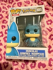 Funko Pop! Juegos: Pokemon - Munchlax Pop Figura Vinilo #885, Nuevo y en Caja