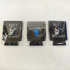 Dutch Bros Rebel Energy Can Beverage Drink COOZIE KOOZIE Merch Drop 2025 3 Pack 
