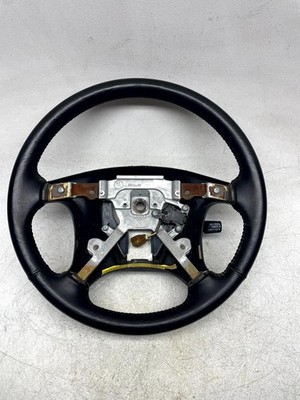 1995-1999 Mitsubishi Eclipse Steering Wheel Black Leather OEM