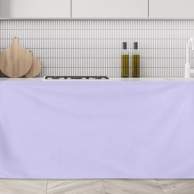 Schrankvorhänge Staubschutz Küchenvorhang (90x70cm Hellviolett) - Bild 1 von 4