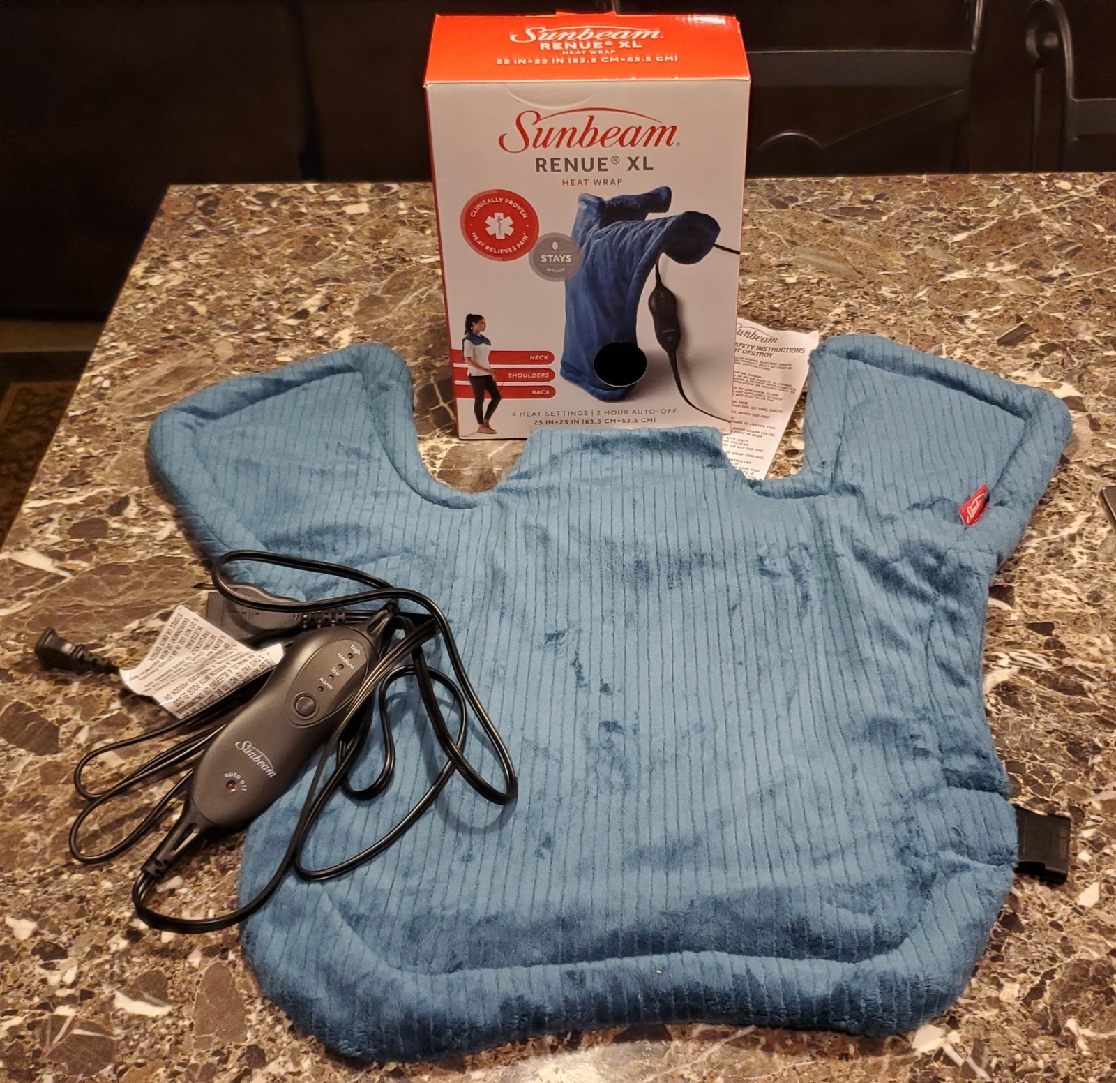 Wrap Neck Shoulders & Back Only Used Twice Clean