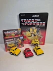 1984 Yellow & Red Bumblebee Transformers G1 Hasbro Takara Mini Bot Lot!