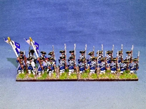 15mm WGS Seven Years War SYW Painted French Marines during Fa60