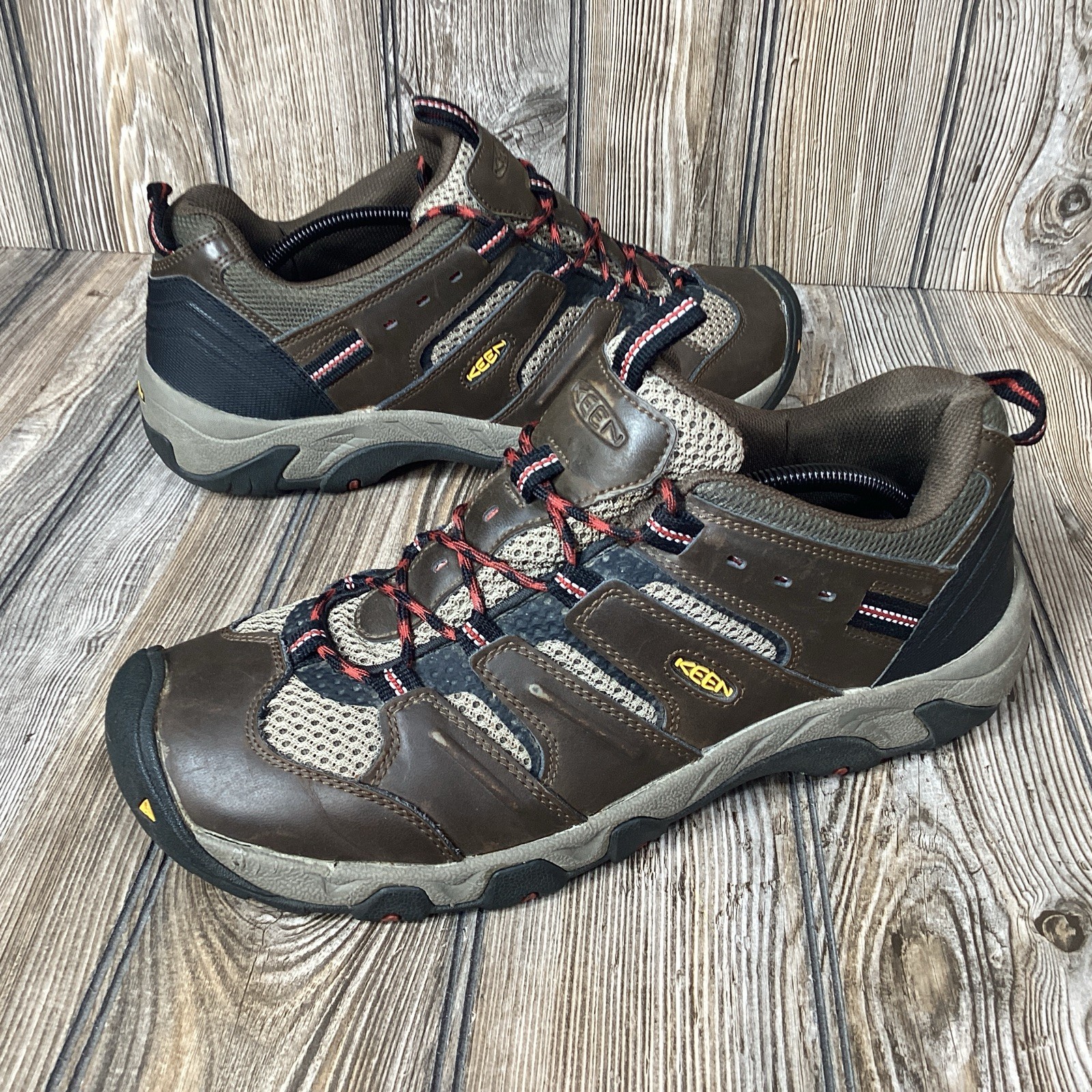 Scarpe da trekking impermeabili Keen Bossa Nova da uomo taglia 11 5 M marrone 1011828