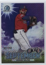 2023 Bowman Mega Box Purple Mojo Refractor 102/250 George Valera #SOS-9 11s9