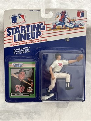 1989 Kent Hrbek MN Twins Starting Lineup Sports Super Star Collectible Figure