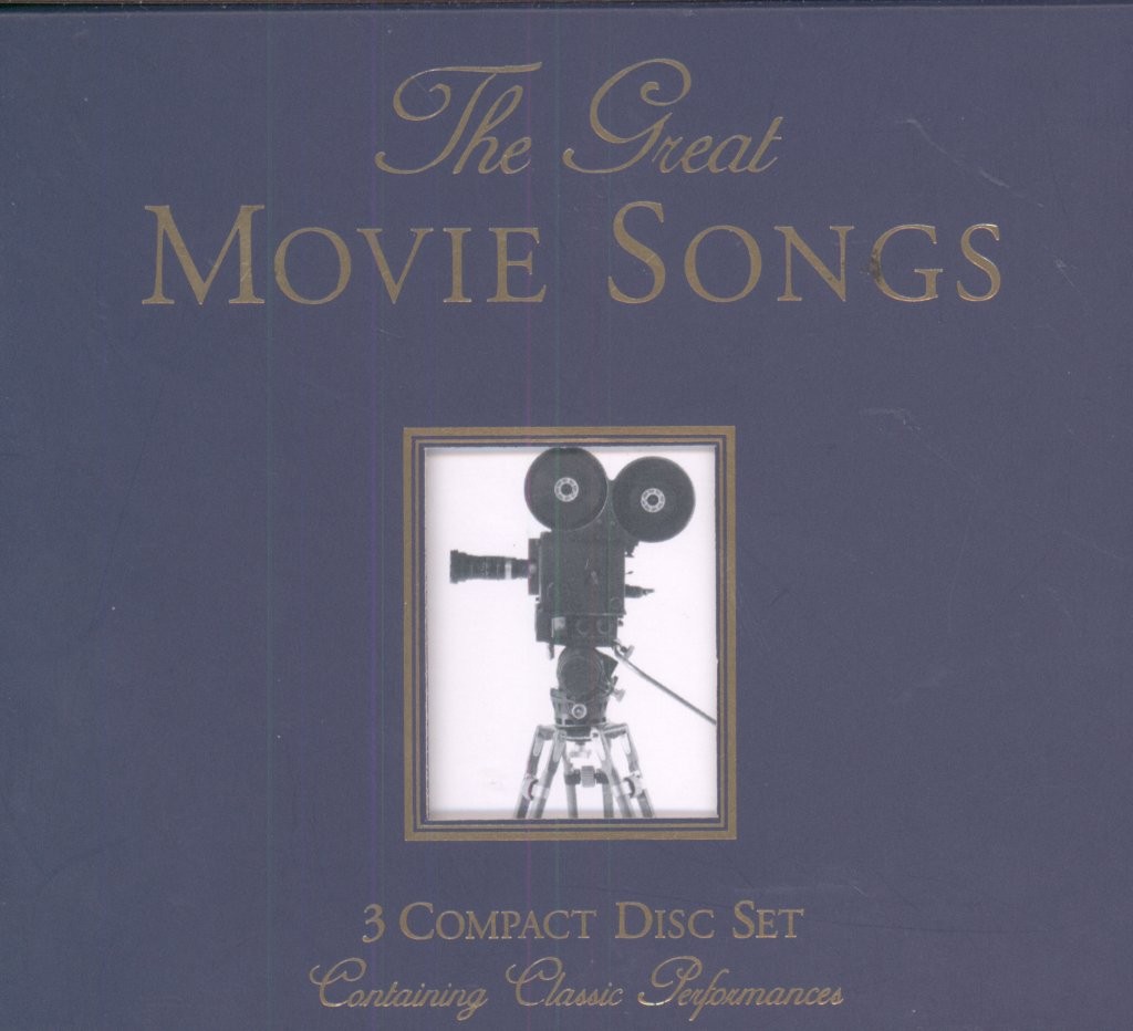 Various Artists Great Movie Songs CD set UK Rajon 2002 3 X CD in individual