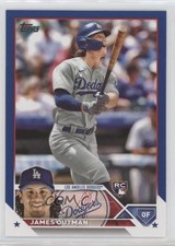 2023 Topps Series 2 Royal Blue James Outman #395 05b1