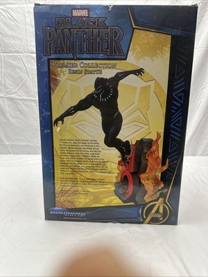 Diamond Select Toys Marvel Black Panther Premier Resin Statue 14in 2Nd Edition