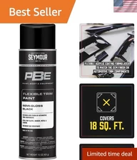 Seymour PBE 15oz Professional Semi-Gloss Black Trim Spray Paint - Heat Resistant