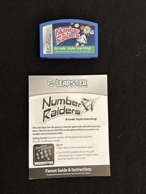 LeapFrog Leapster Number Raiders Arcade-Style Learning Game for Ages 4-7