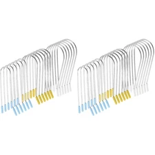 48pcs Hot Roller Clips for Electric Rollers, Hot Curler Clips Replacement Sec...