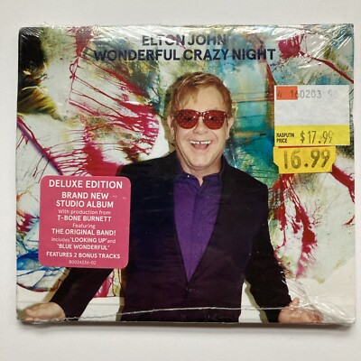 Wonderful Crazy Night by Elton John (CD, 2016) Deluxe Edition, Bonus Tracks New