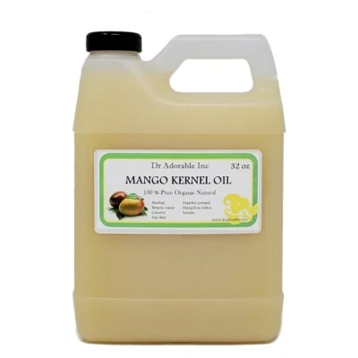 DR. ADORABLE Premium Mango Kernel Oil Pure Organic Fresh Skin Care Health Hair Care