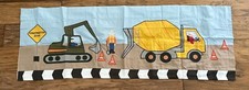 The Company Store Company Kids Construction Valance Curtain Boys Room Nursery