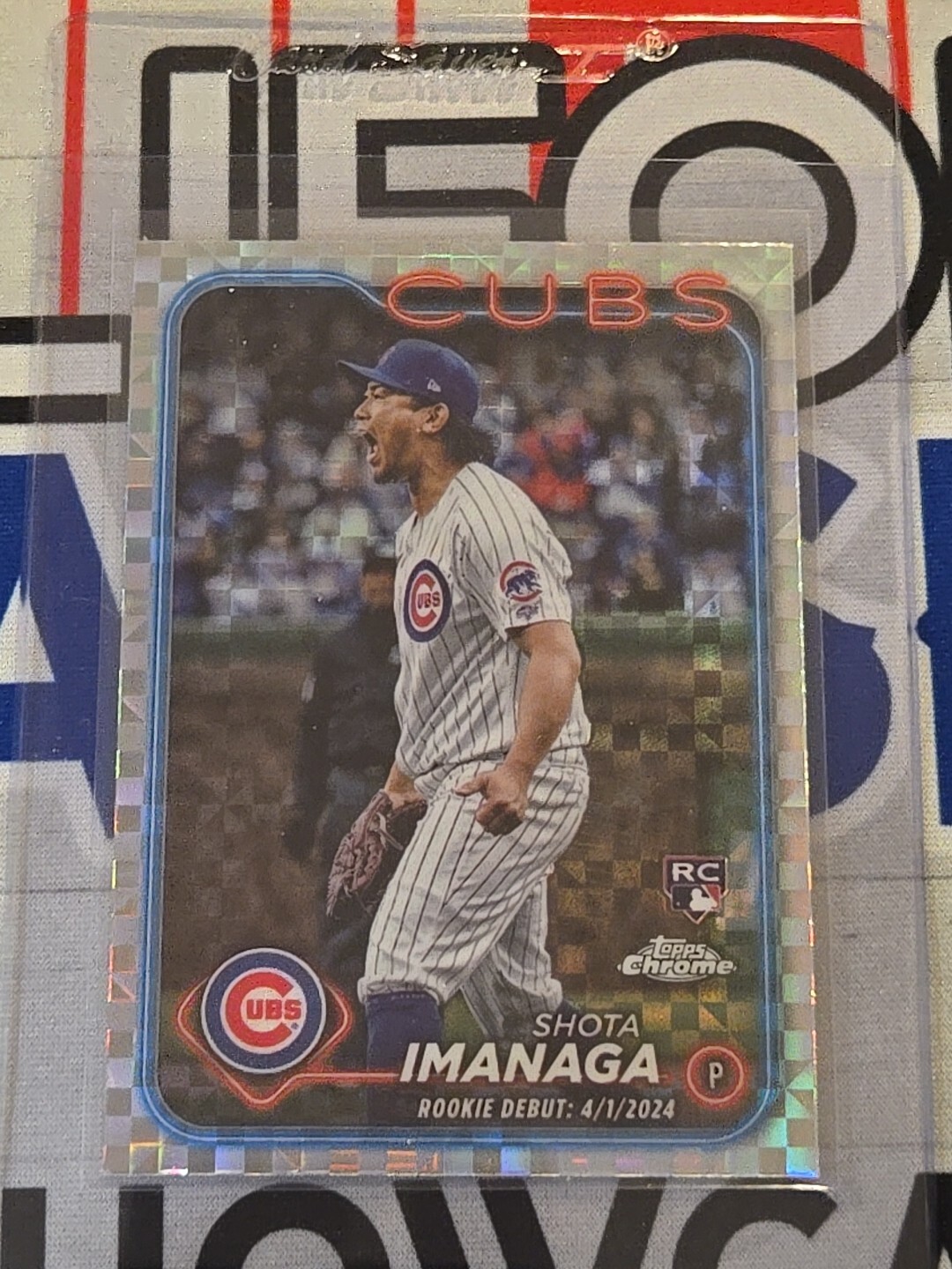 2024 Topps Chrome Update Series - X-Fractor #USC95 Shota Imanaga (RC)