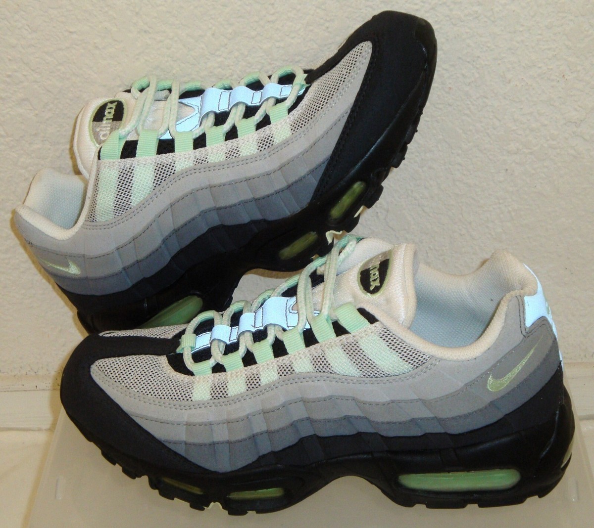 NIKE AIR MAX 95 FRESH MINT ミント グレー 26cm NIKE AIR MAX 95' “FRESH MINT” GRANITE/MINT/WHITE MENS SIZE