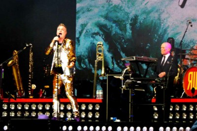Erasure  Andy Bell Vince Clarke Performing In Concert London Photograph Picture