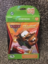 Cars Project Undercover Leap Frog Tag Book Di...