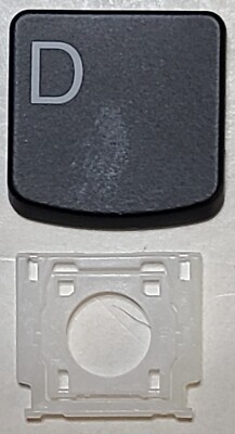 ONE KEY & HINGE - Lenovo ThinkPad E15 Gen 2 US Keyboard SN20W68865 AP1HK000D00