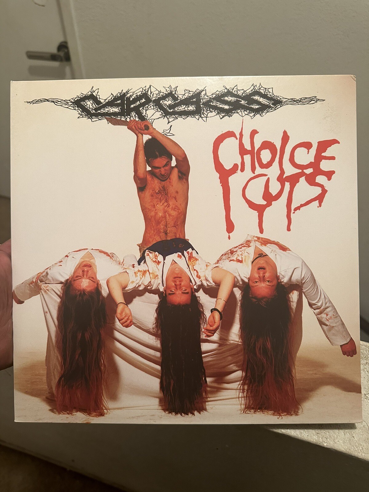 Carcass Choice Cuts Double LP Red Vinyl 