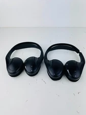 Set of 2 GM Chevy GMC Rear Entertainment Wireless Headphones 03-06