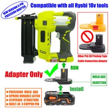 1x Adapter for Ridgid 18v Batteries To fits Ryobi 18v Series Tools- Adapter Only