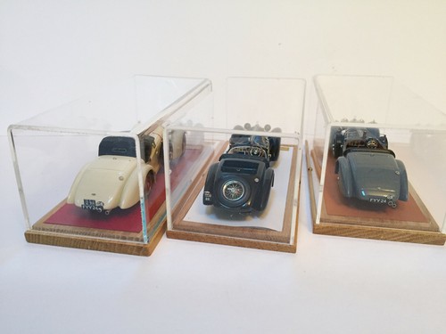 1/43 Set of 3 models 1930 Mercedes Benz SS Roadster Erdmann & Rossi Handmade EMC - Picture 11 of 12
