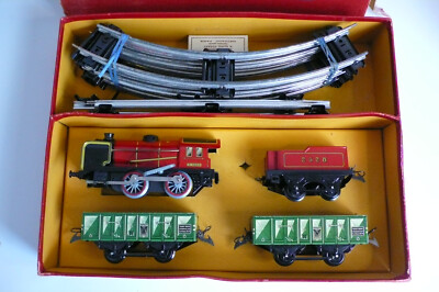 Coffret Train Hornby échelle O - Express N°1 - Mécanique Années 50 - En état De Marche