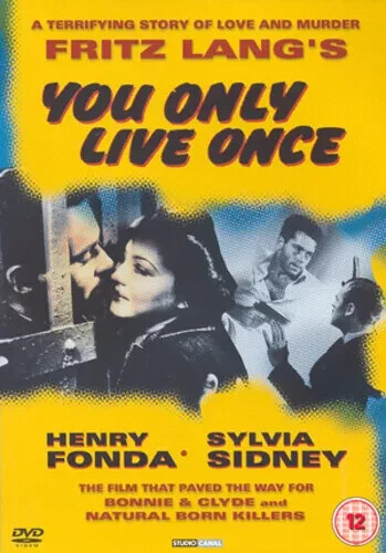 You Only Live Once (1937 DVD, 2004) Sylvia Sidney Fritz Lang