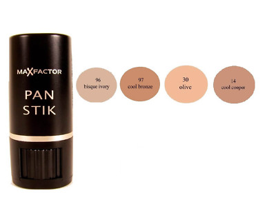 MAX FACTOR PAN STIK FOUNDATION GESICHTSGRUNDIERUNG 30 GESICHTSABDECKUNG 9gr