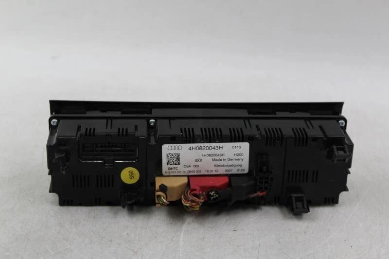 Temperature Control Front With Seat Ventilation Fits 2011-2014 AUDI A8 OEM 26534 - Imagem 3 de 4