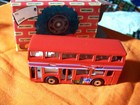 MATCHBOX LONDON BUS CHRISTMAS BOXED 1650 EA stamped on bottom of bus — photo 4