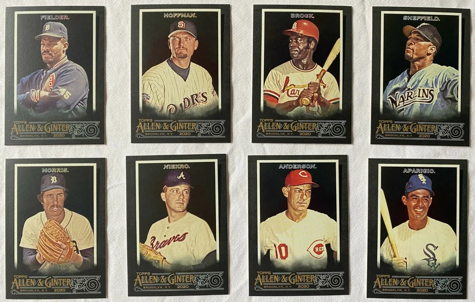 2020 Topps Allen & Ginter Black X and Mini Black X Complete Your Set You U Pick - Image 2 of 3