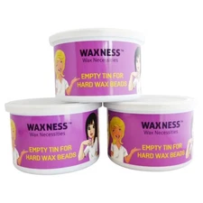 Waxness Wax Necessities Empty Wax Can 400g 14.1oz (3 Pack)