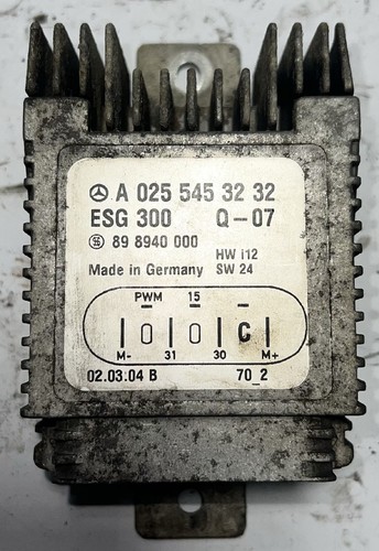 Steuergerät Elektrolüfter Mercedes-benz A 140 Bj 2004 1397 CCM 60 KW